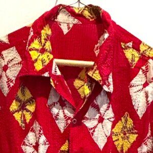 Vintage Men's Casual Beach / Summer Shirt